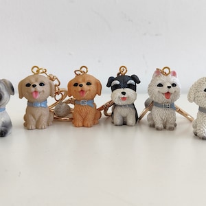 3D hars hond sleutelhanger