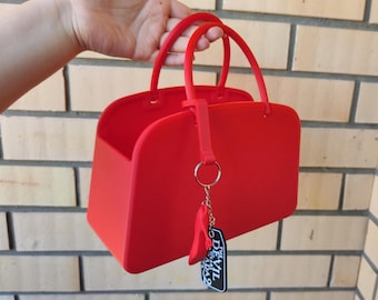 Devil - Wears - Pra-da Handbag Popcorn Bucket & High Heel Decor | Fashion Boss Movie Snack Bowl | Girls Movie Night | Devil Designer Style