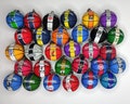 3D NBA team basketballs Keychain product logo