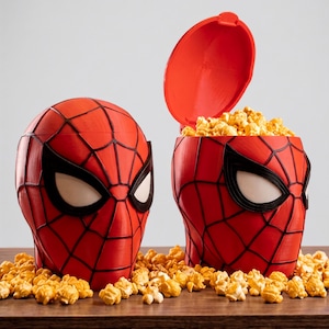 Spiderman popcorn bucket - Etsy 日本