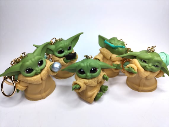 かわいいベビーヨーダキーホルダー - Etsy 日本