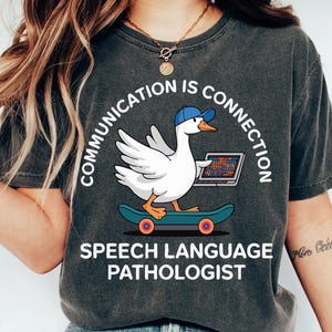 Speech Therapy Shirt, Speech Therapist Shirt, Speech pathology, slp graduation gift, comfort colors, teacher appreciation