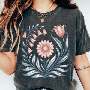 fdt shirt, fuck trump shirt, subtle anti trump, feminist shirt, foxglove daisy tulip, Political patriotic, Democrat gift, human rights ice, protest march shirt, red white blue, 4th of july shirt, no words fdt shirt, Flower Market Shirt