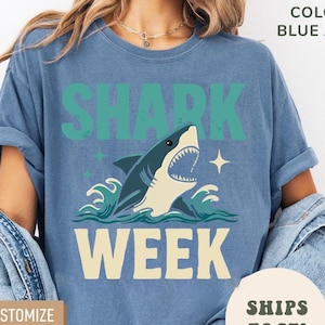 Shark T-Shirt, Shark Week Shirt, Shark Beach Summer Tee, Save The Sharks Gift,Shark Fans Gift Shirt,Cool Shark Shirt,Shark T-Shirt,Shark Tee