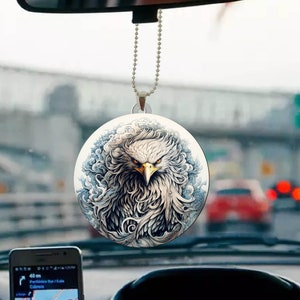 Dropship 2pc Car Interior Accessories Car Rear View Mirror Hanging Pendant;  American Flag Wing Eagle Pendant; Household Wall Hanging Window Pendant to  Sell Online at a Lower Price