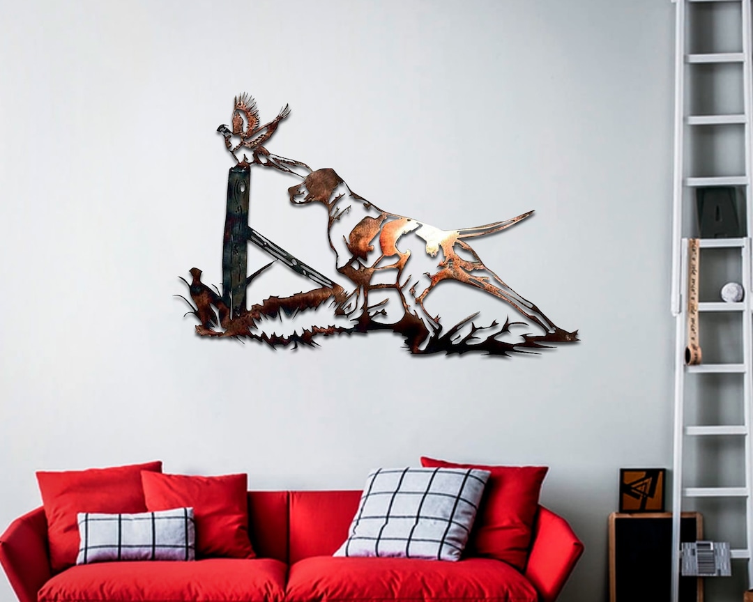 Stand Alone Wall Decorations Modern Metal Wall Art Modern Etsy