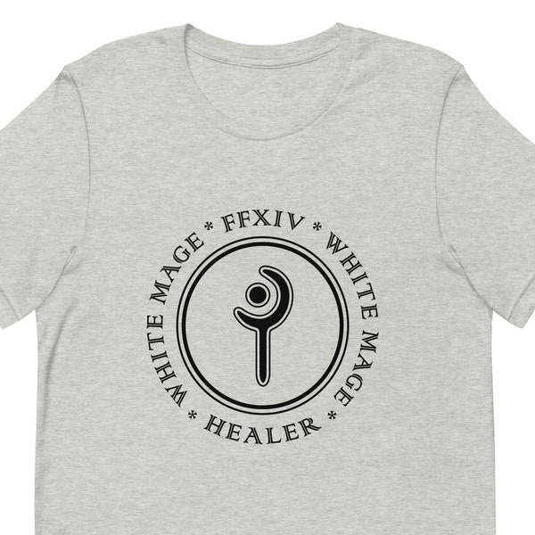 FFXIV Inspired White Mage Unisex T-Shirt Healer Shirt