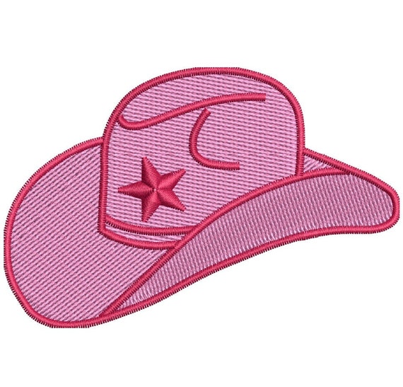 Cowboy Hat Embroidery Design PES Etsy