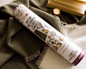 Dixie Belle Furniture Rub On Transfer for Painted Furniture Hot Air Ballons & Clocks RETIRED