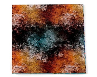 Burnt Copper Patina Patterned Acrylic – Laser-Ready Acrylic