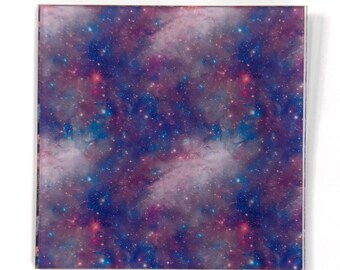 Dreamy Cosmic Mist Pattern Acrylic