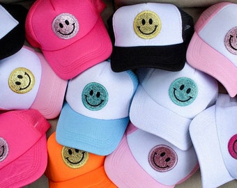 Smiley Face Hat - Etsy