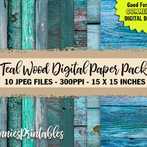 houttextuur, hout digitaal papier, groenblauw digitaal papier, houten achtergronden, papier, distressed houtpapier, westers, turkoois, commercieel gebruik
