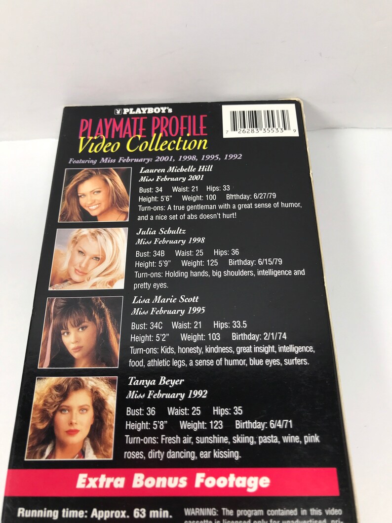 Playboy's Playmate Video Collection Miss February 2001 | Etsy Ireland