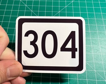 Area Code 304 - Etsy