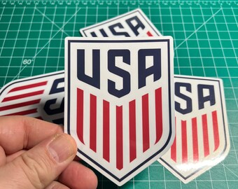 United States Soccer Logo Sticker