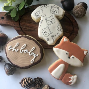 Woodland Creatures cookies