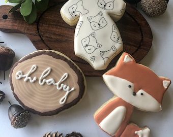 Woodland Creatures cookies