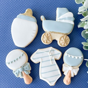 Baby shower cookies