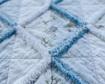 Rag quilt tutorial, Rag quilting, Baby quilts, Fluffy seams, Quilt tutorials, Memory quilts, Beginner friendly, New Baby gifts, DIY quilt