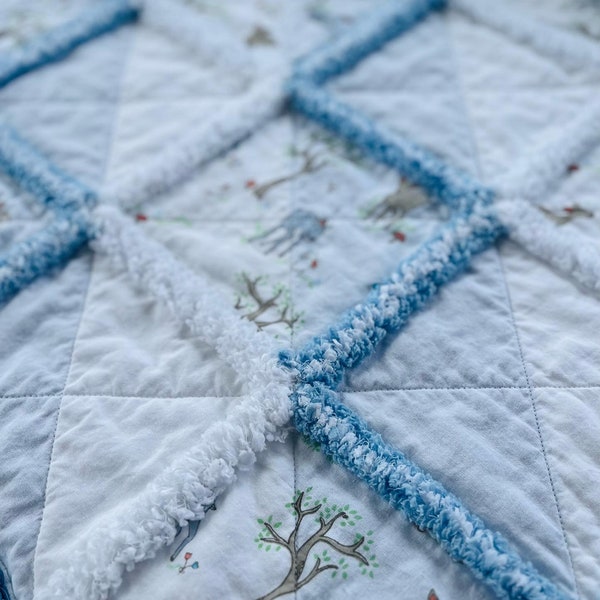 Rag quilt tutorial, Rag quilting, Baby quilts, Fluffy seams, Quilt tutorials, Memory quilts, Beginner friendly, New Baby gifts, DIY quilt