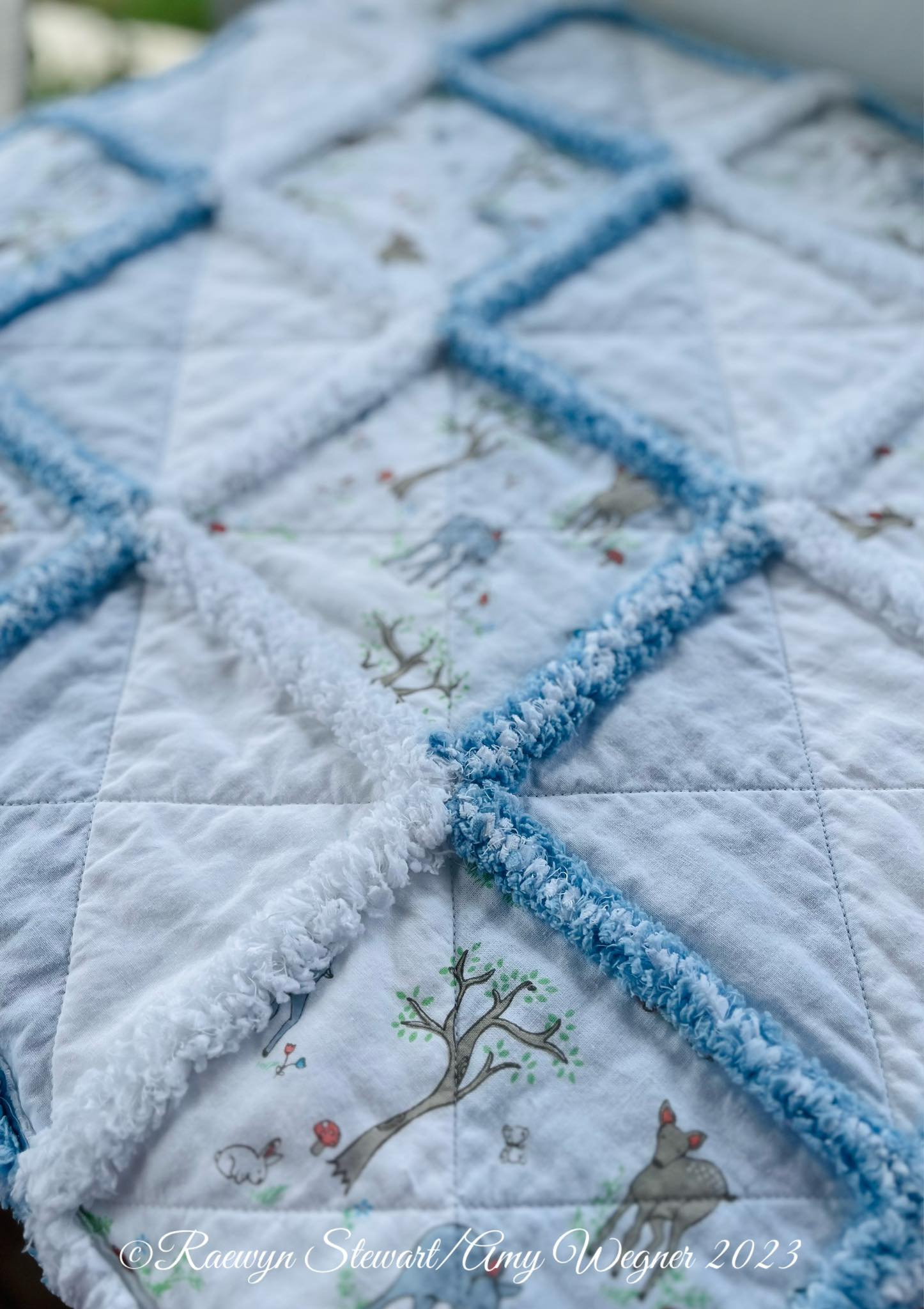 Rag Quilt Tutorial Rag Quilting Baby Quilts Fluffy Seams Etsy