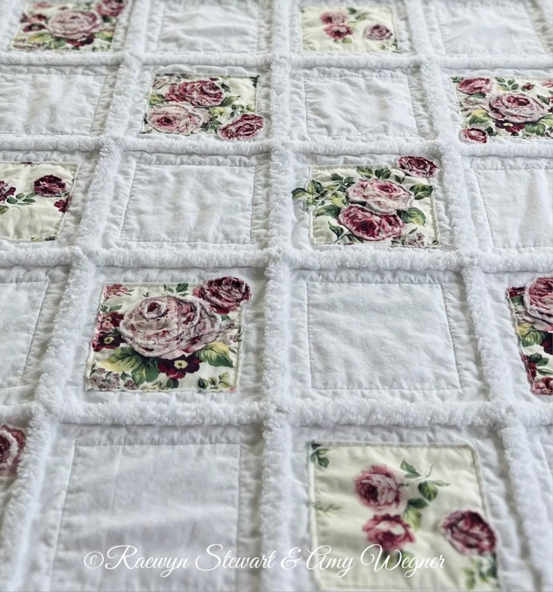 Rag Quilt Tutorial Rag Quilting Baby Quilts Fluffy Seams - Etsy