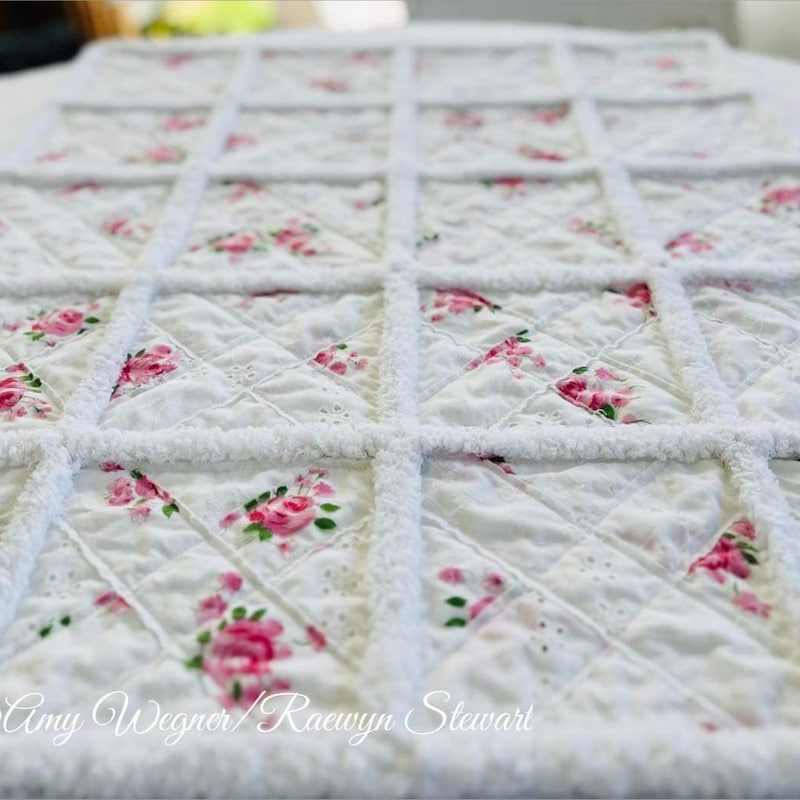 Beginner Friendly Rag Quilt Pattern Etsy