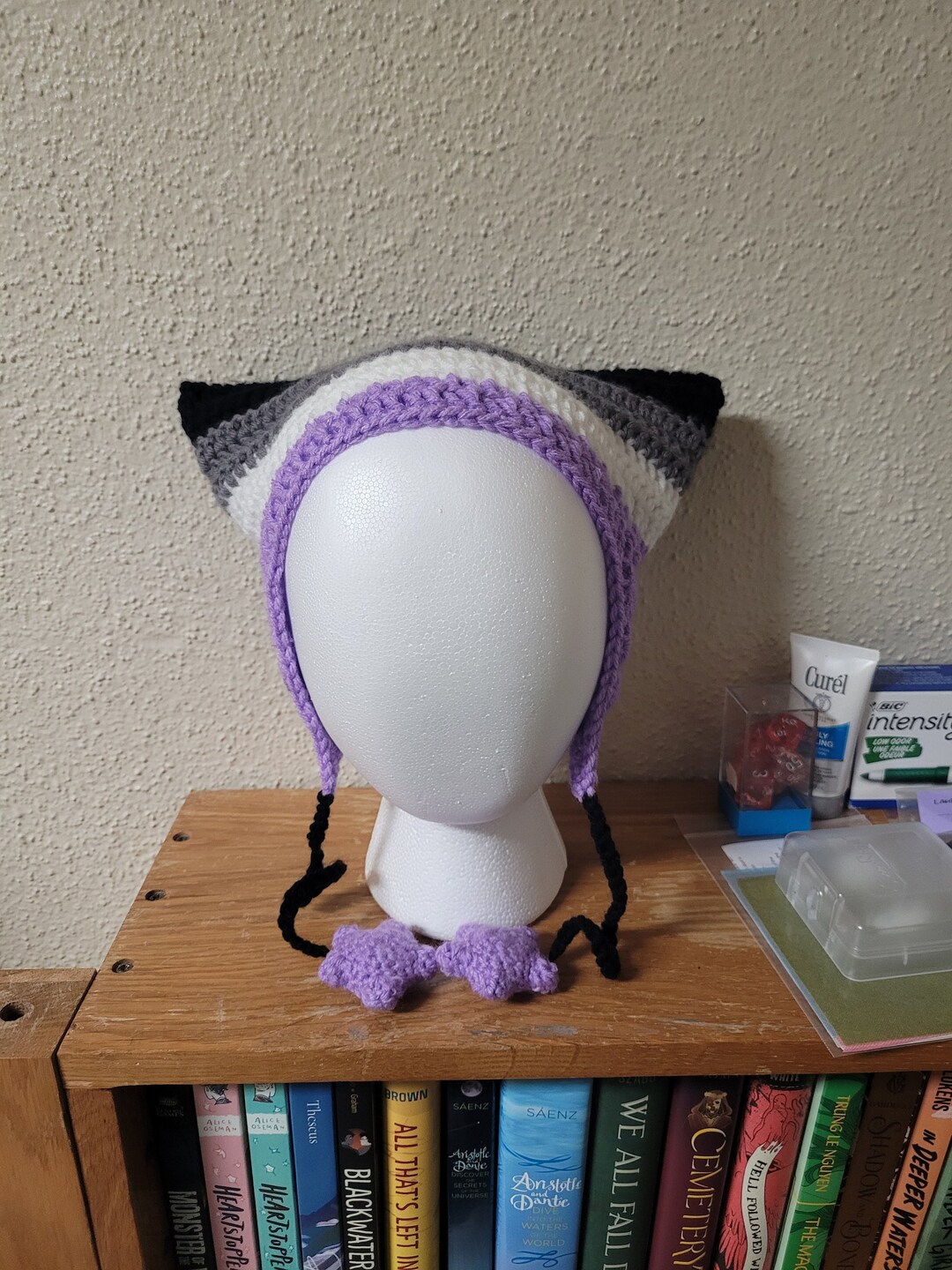 Pride Cat Ear Flap Hat W/ Stars CUSTOM Etsy