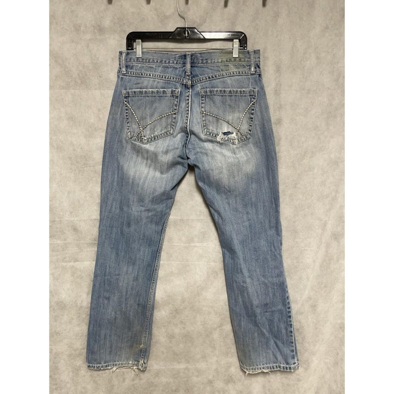Wrangler Jeans Men 32X34 Blue Denim 20X Bootcut Cowboy Western Ranch Distressed image 7