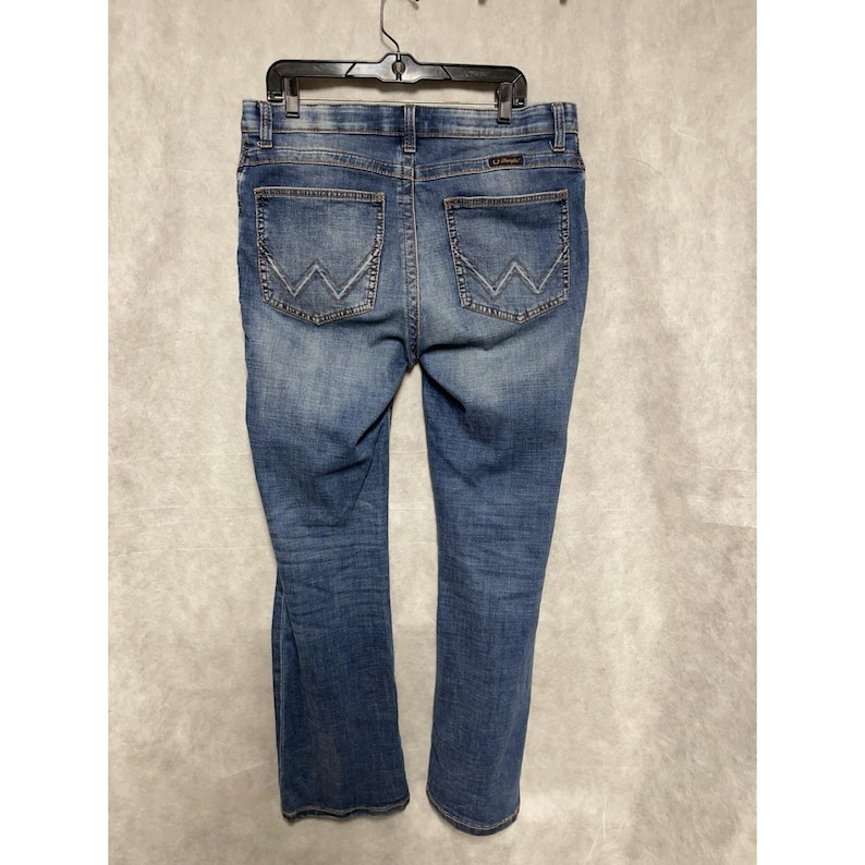 Wrangler Jeans Women 15x34 Willow Ultimate Riding Bootcut Stone Whisker WRW60RA image 7