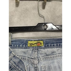 Wrangler Jeans Men 32X34 Blue Denim 20X Bootcut Cowboy Western Ranch Distressed image 10