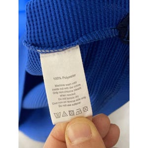 Alo Polo Shirt Men XXL Royal Blue CoolFit Performance Yoga Anti Microbial Active image 7