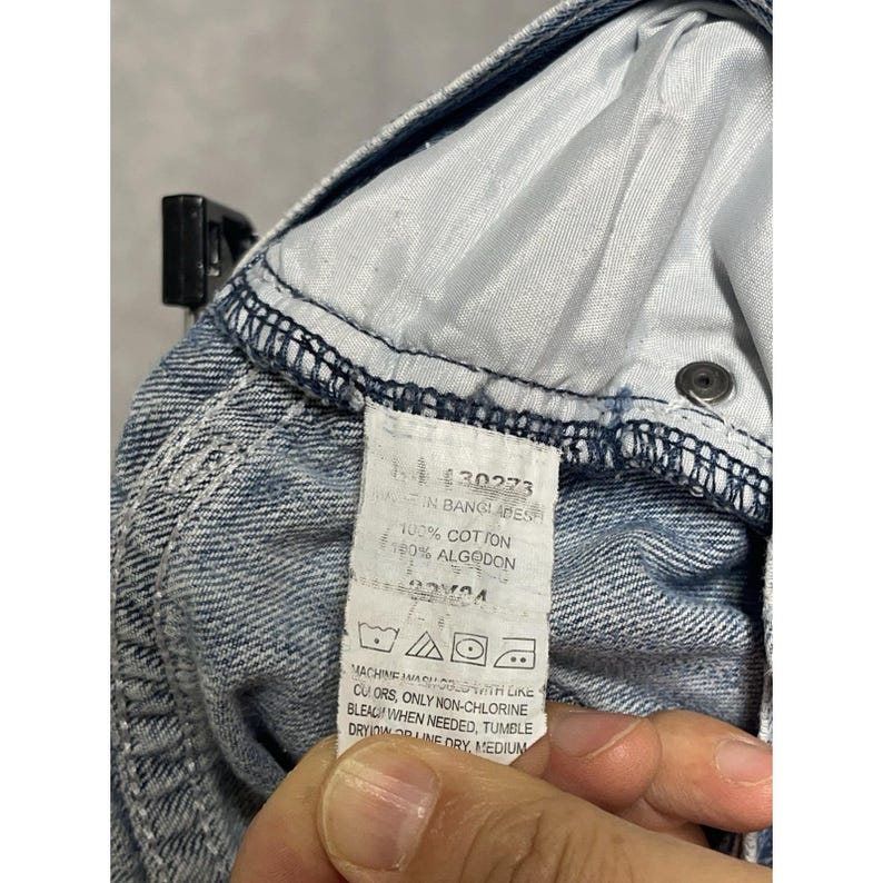 Wrangler Jeans Men 32X34 Blue Denim 20X Bootcut Cowboy Western Ranch Distressed image 11