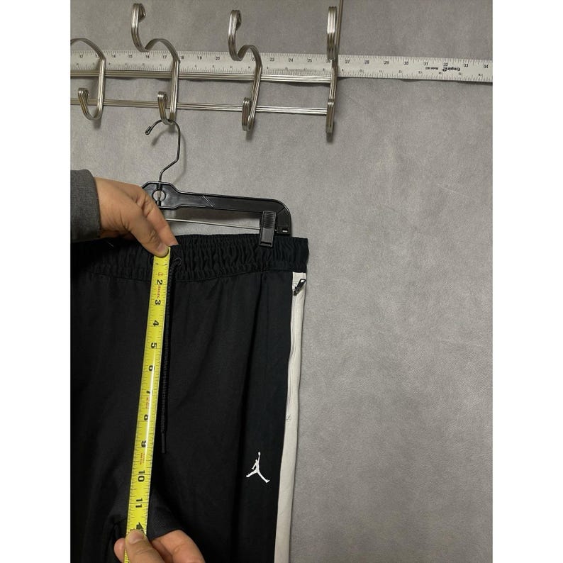 Nike Air Jordan Broek M Zwarte Joggingbroek Jogger Jumpman Track Zip Enkels CN5366 afbeelding 7