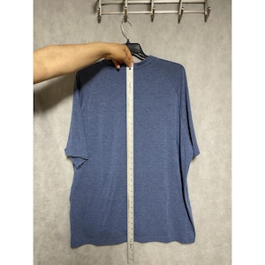 HUK Shirt Men 3XL Blue Waypoint Fishing S/S Tee Pocket Outdoor Performance UPF image 4