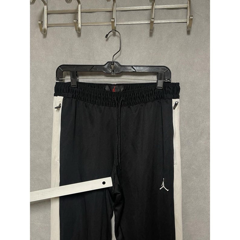 Nike Air Jordan Broek M Zwarte Joggingbroek Jogger Jumpman Track Zip Enkels CN5366 afbeelding 8