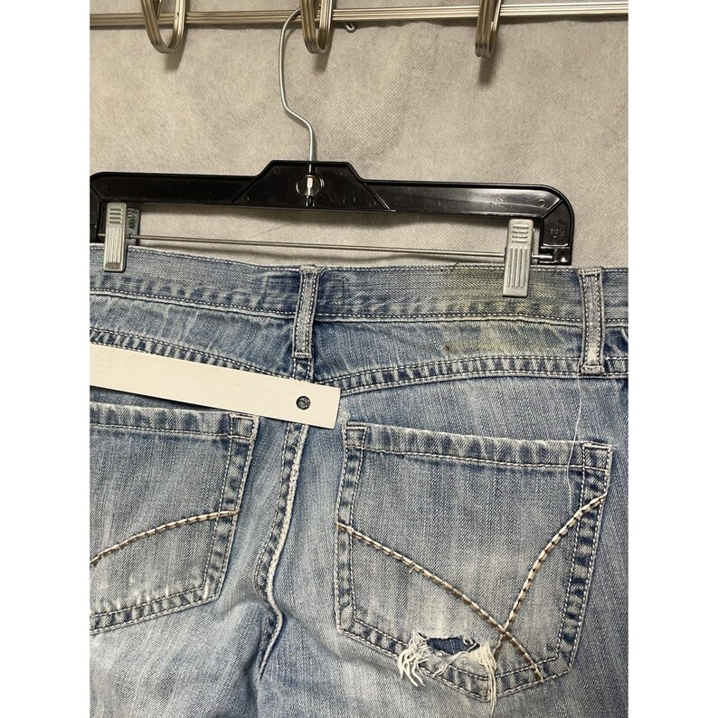 Wrangler Jeans Men 32X34 Blue Denim 20X Bootcut Cowboy Western Ranch Distressed image 9