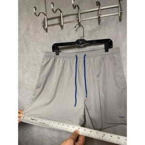 Huk Shorts Men XL Volley Fishing Swimming Trunks Pursuit Performance Brief Lined image 4