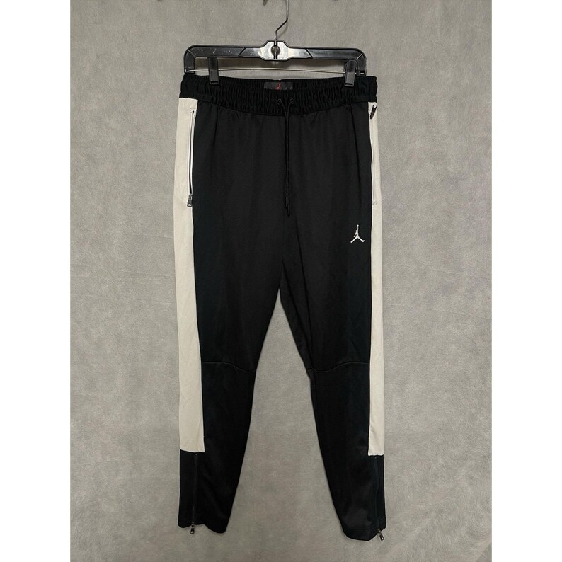 Nike Air Jordan Broek M Zwarte Joggingbroek Jogger Jumpman Track Zip Enkels CN5366 afbeelding 2