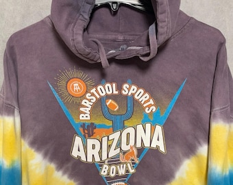 Barhocker Sport Hoodie Erwachsene XL Arizona Bowl 2021 Tie Dye Football Sweatshirt
