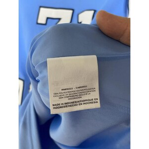 Nike Air Jordan Jersey Men M 31 North Carolina Tar Heels NCAA Jumpman Length +2 image 6