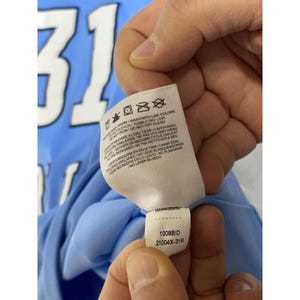 Nike Air Jordan Jersey Men M 31 North Carolina Tar Heels NCAA Jumpman Length +2 image 7