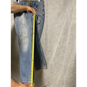 Wrangler Jeans Men 32X34 Blue Denim 20X Bootcut Cowboy Western Ranch Distressed image 6