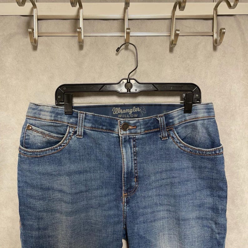 Wrangler Jeans Women 15x34 Willow Ultimate Riding Bootcut Stone Whisker WRW60RA image 1