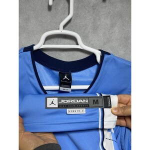 Nike Air Jordan Jersey Men M 31 North Carolina Tar Heels NCAA Jumpman Length +2 image 5