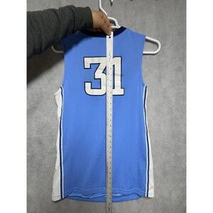 Nike Air Jordan Jersey Men M 31 North Carolina Tar Heels NCAA Jumpman Length +2 image 4