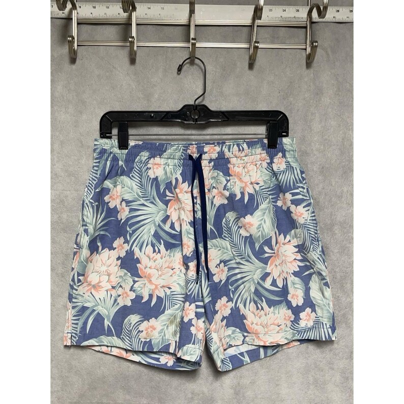 Chubbies Shorts Men's M Active Mesh Swim Trunks Brief Lined Floral Hawaiian 30 image 2