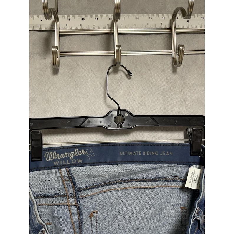 Wrangler Jeans Women 15x34 Willow Ultimate Riding Bootcut Stone Whisker WRW60RA image 8