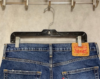 Levi's 527 Jeans Men 32X34 Blue Stone Wash Denim Baggy Cowboy Western Work